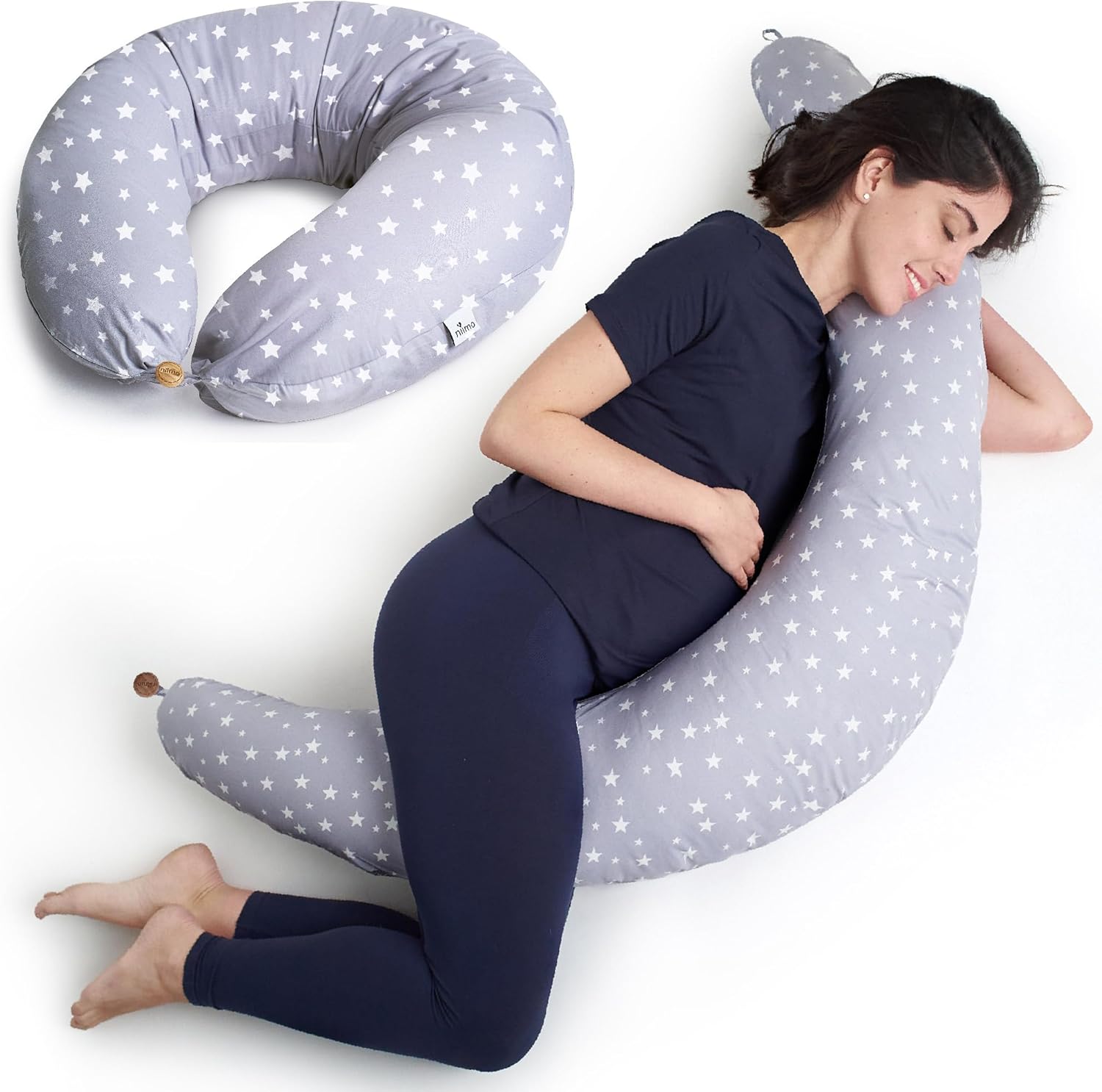 Almohada de embarazo multifunción